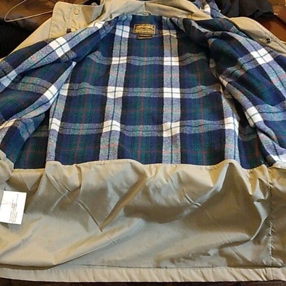 Eddie Bauer Coat Large Expedition Extreme Weather Wool Lined - Picture 9 of 16